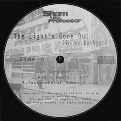 The Light's Gone Out (In My Backyard)