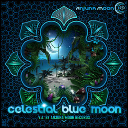 Celestial Blue Moon